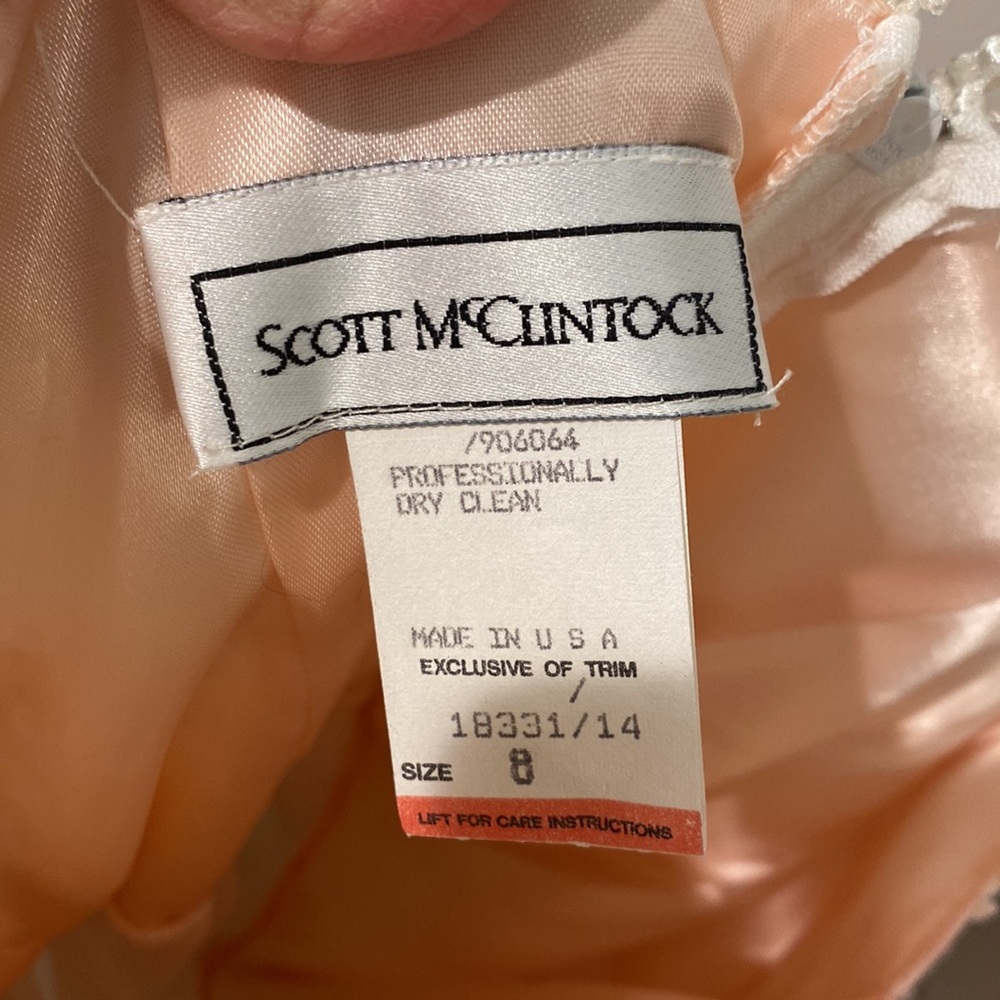 Scott McClintock vintage prom dress - Picture 5 of 6